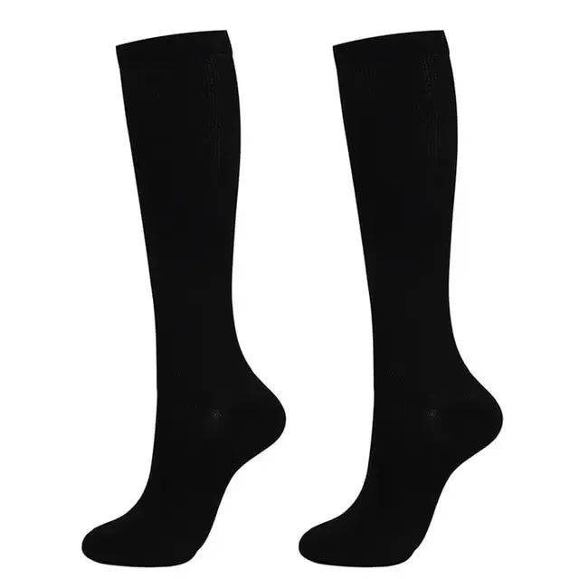 2 Pairs Compression Stockings Promote Blood Circulation Slimming and Comfort