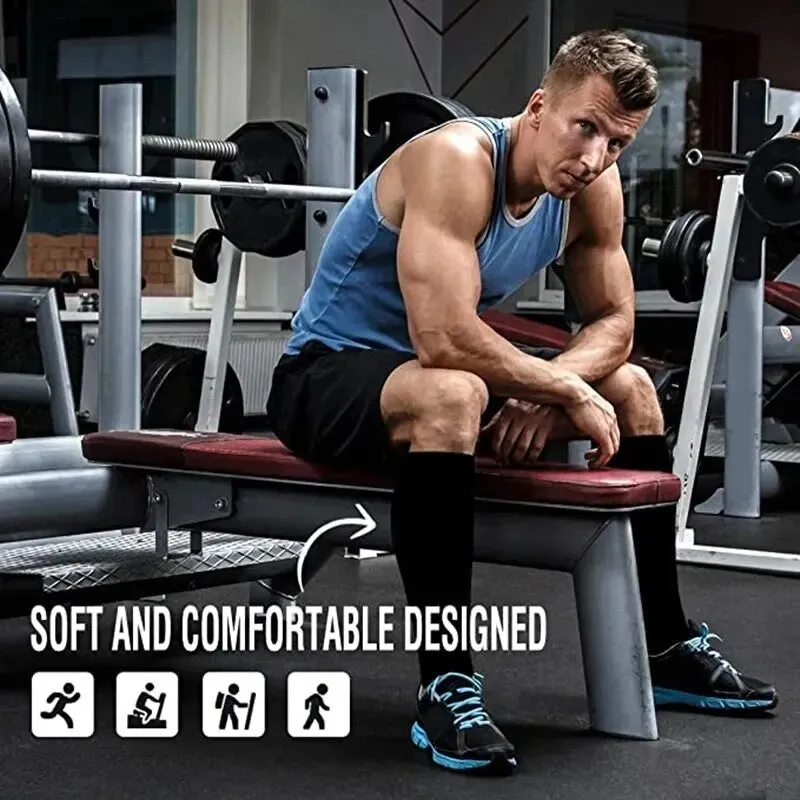 2 Pairs Compression Stockings Promote Blood Circulation Slimming and Comfort