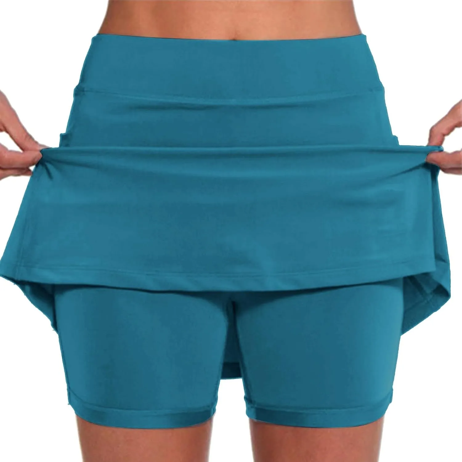 2025 Womens Skorts High Waist Sports Shorts Tennis Mini Skirts Skorts Causal Trendy Short Plus Size Summer Gym Clothes