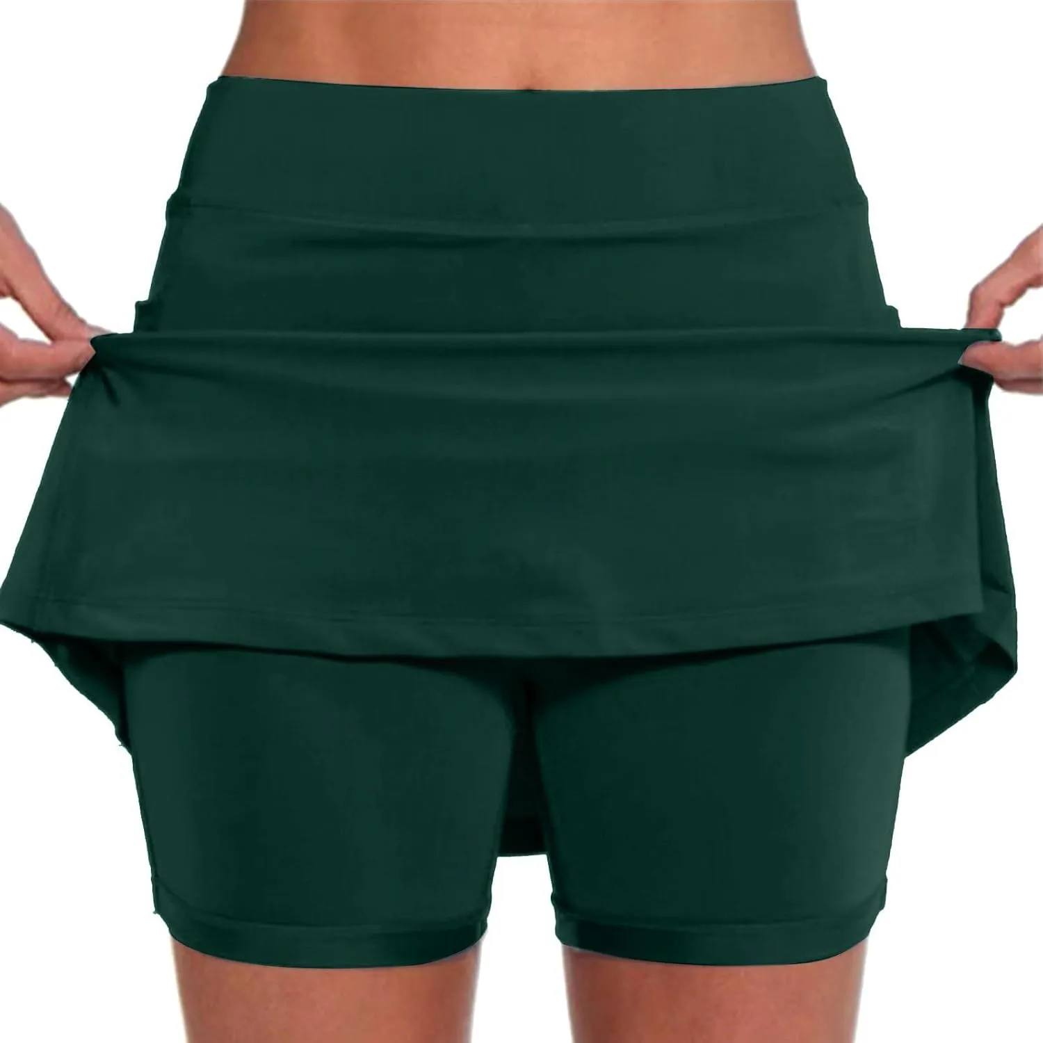 2025 Womens Skorts High Waist Sports Shorts Tennis Mini Skirts Skorts Causal Trendy Short Plus Size Summer Gym Clothes
