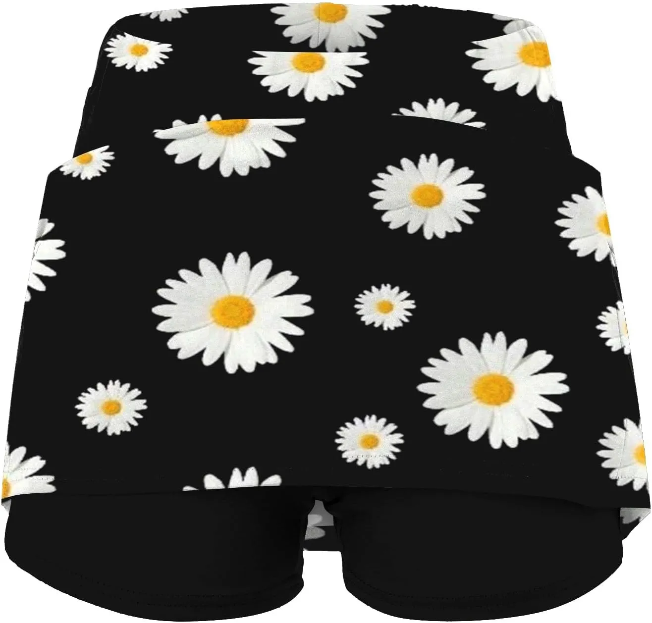 aihihe Skirts for Women 2024 Elegant Black Spandex Shorts for Women Plus Size Skorts for Women Dressy Casual Petite
