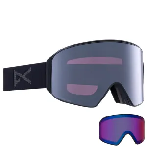 Anon M4 Cylindrical MFI Goggles Smoke/Perceive Sunny Onyx   Perceive Variable Violet