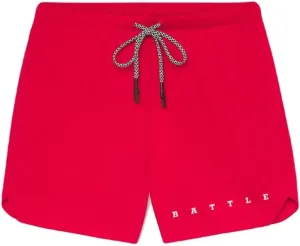Battle Sports Fly 2.0 Kids Athletic Shorts - Lightweight 6 Inseam Sweat Wicking Drawstring Shorts with Built-in Cell Pocket