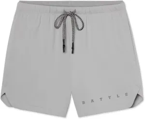 Battle Sports Fly 2.0 Men's Athletic Shorts - Lightweight 7 Inseam Sweat Wicking Drawstring Shorts with Built-in Cell Pocket
