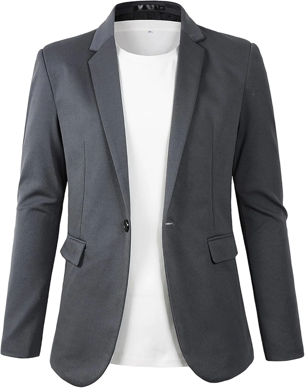 Beninos Men's Casual Blazer Suit Jackets Lightweight Sports Coats One Button