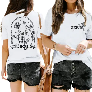 BINTEHGS Christian Jesus Shirts for Women Religious Faith Boho Graphic Tees God Inspirational Bible Verse Tshirts Clothing