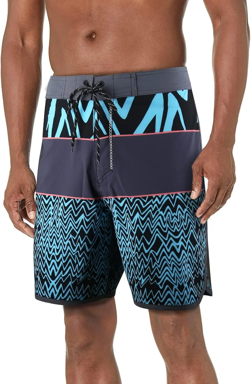 BOOMCOOL Mens Swim Trunks 2 Pcaks Swim Shorts Boardshorts Beach Shorts with Funny Swimwear Bathing Suits for Men
