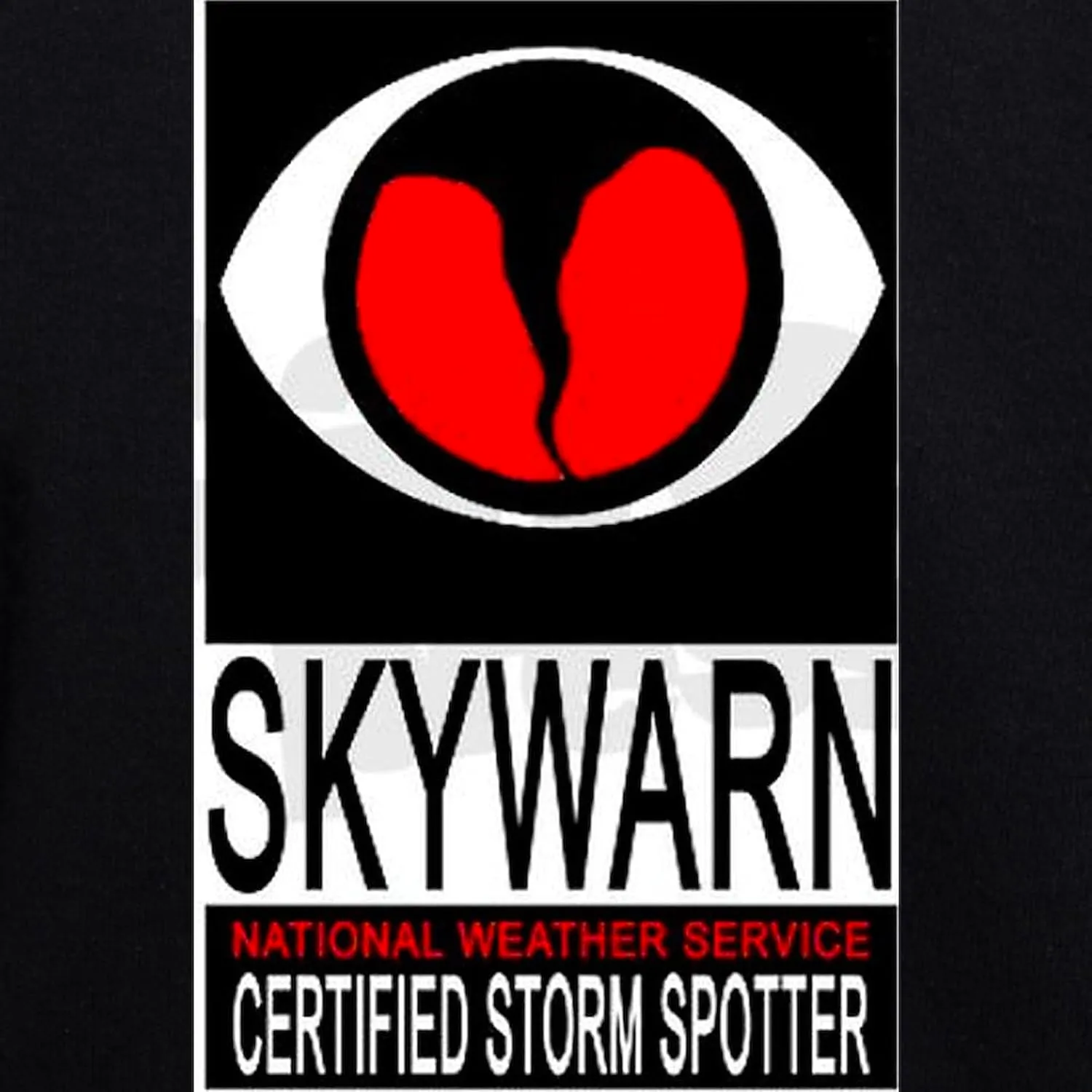 CafePress Skywarn Spotter Sweatshirt Women's Zip-up Hoodie Sweatshirt