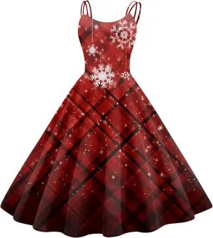 Christmas Dresses for Women Cocktail Dress Formal Wedding Guest Dresses 2024 Vintage Party Dress Homecoming&Prom