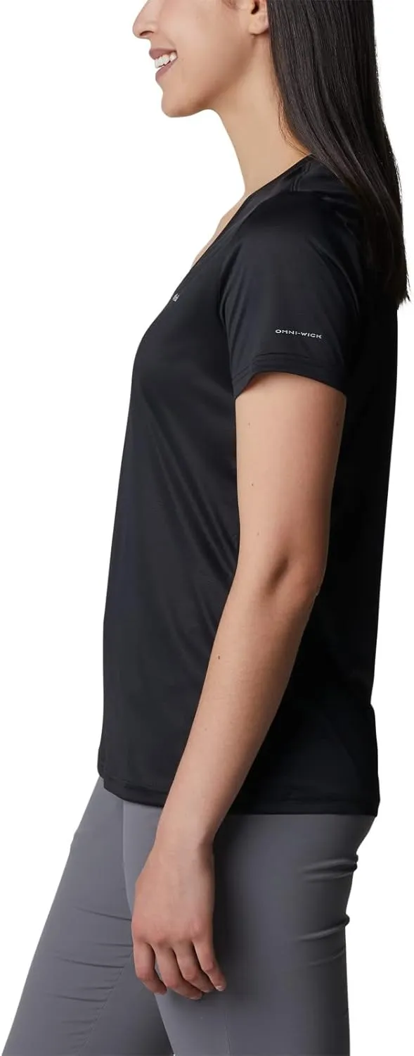 Columbia Women's Hike Short Sleeve V Neck