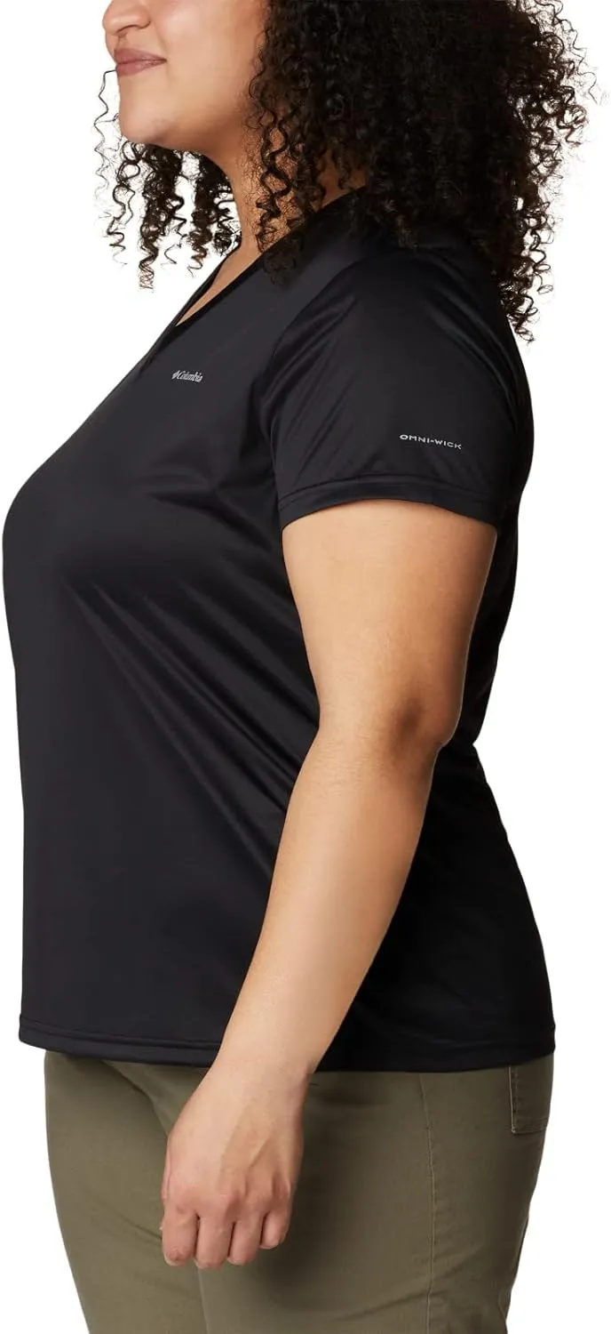 Columbia Women's Hike Short Sleeve V Neck