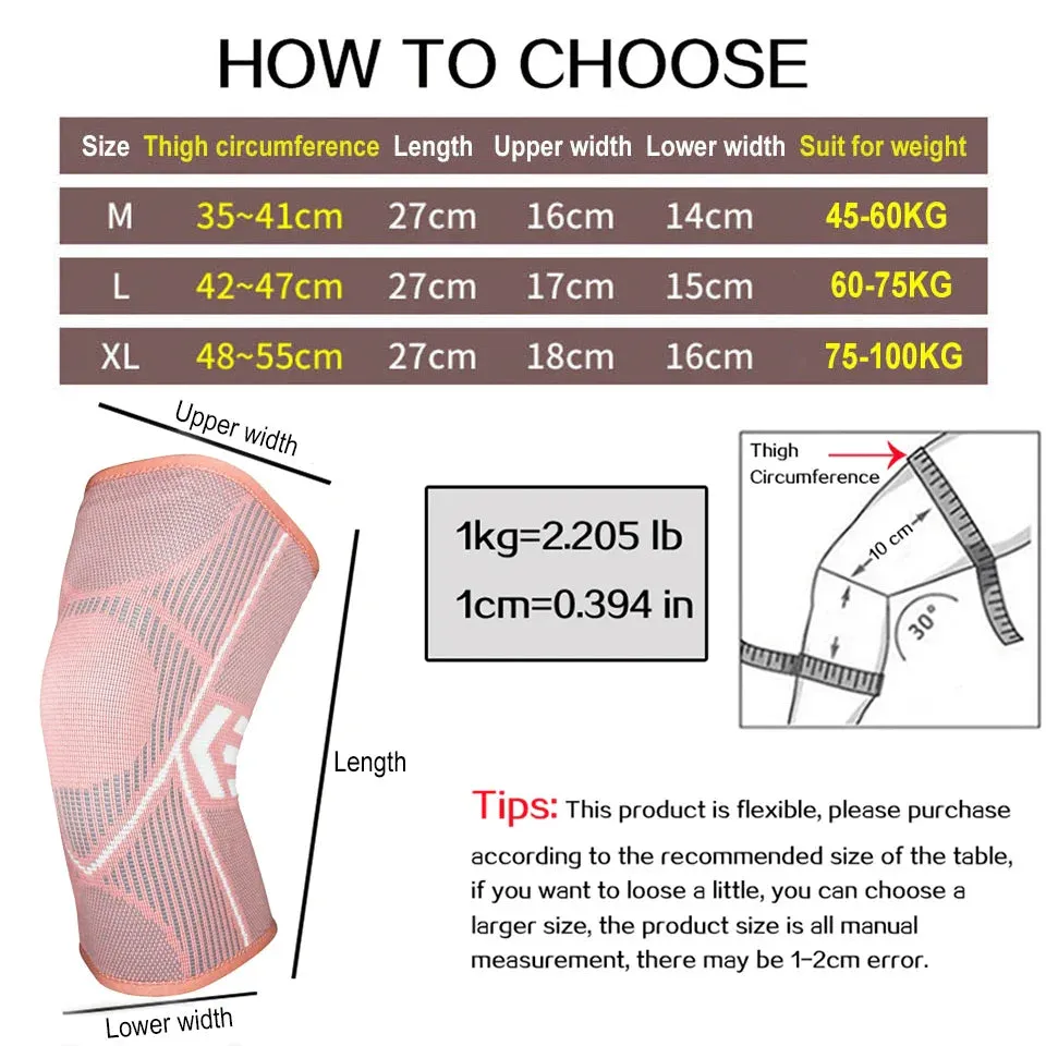Compression Knee Sleeve For Arthritis & Sports