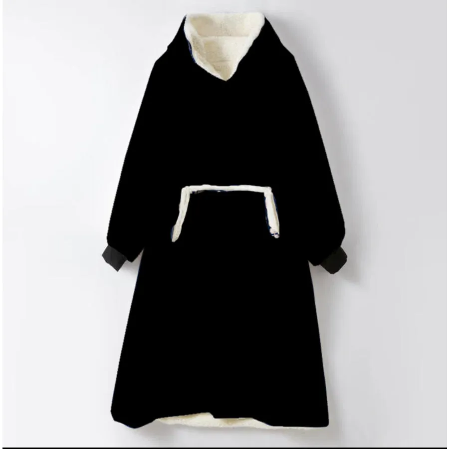 Custom Design Sherpa Blanket Hoodies
