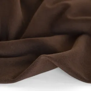 Deadstock Cashmere Wool Blend Coating - Chocolate
