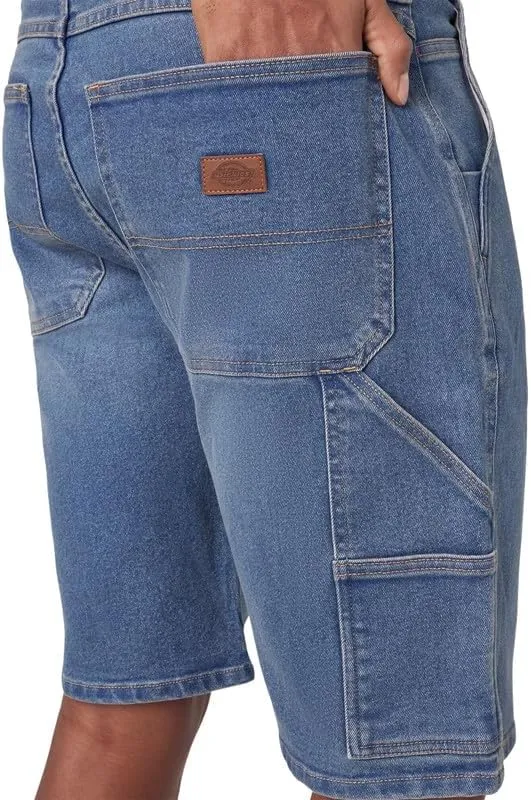 Dickies Men's 11 Inch Denim Utility Shorts