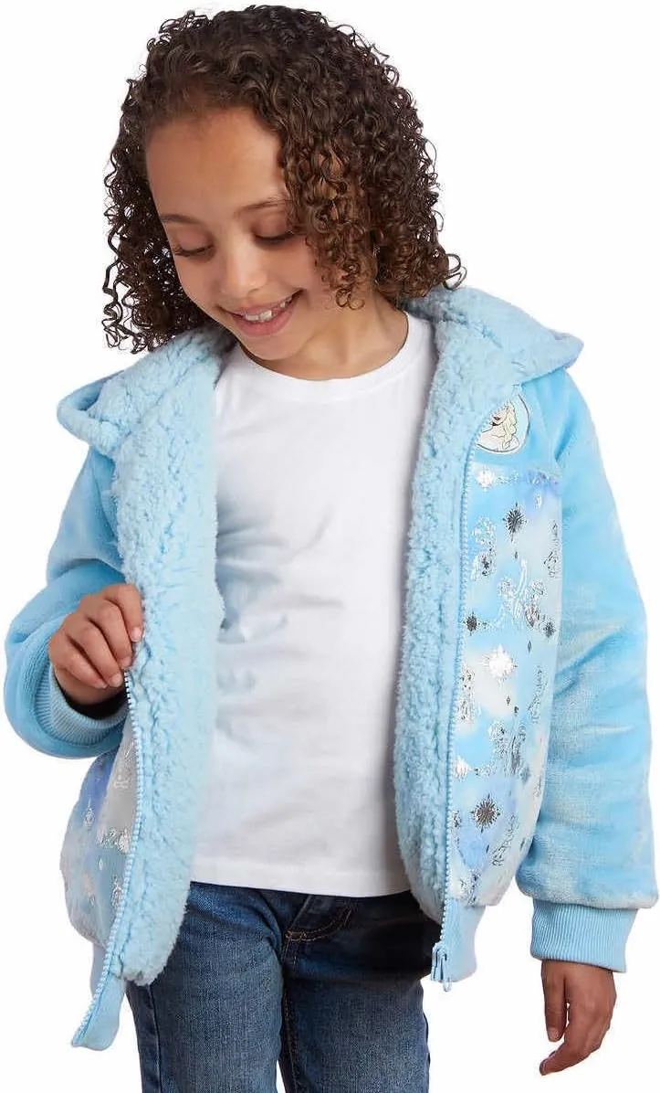 Disney Kids Plush Fleece Hoodie Jacket