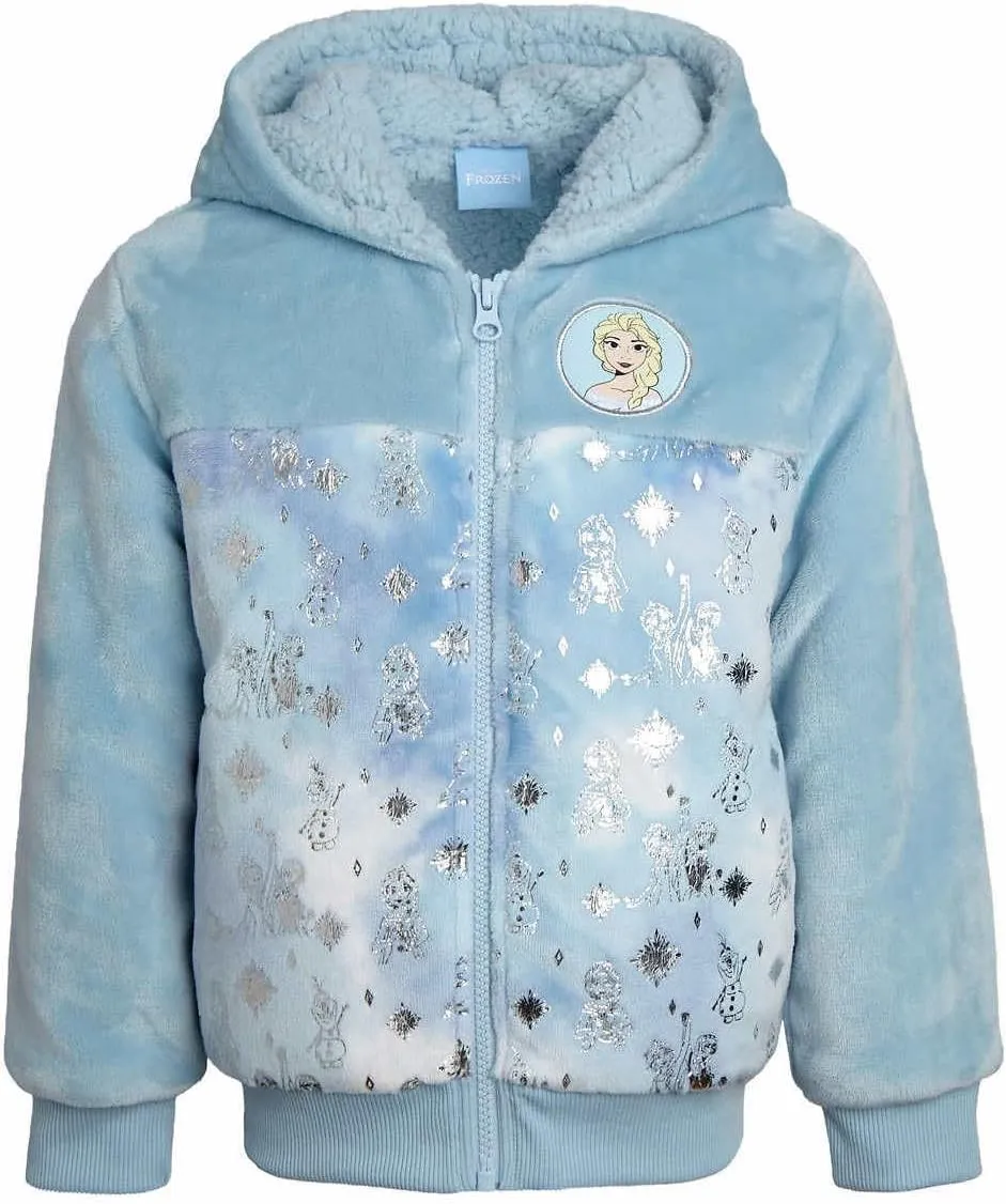 Disney Kids Plush Fleece Hoodie Jacket