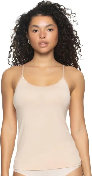 Felina | So Smooth Modal Cami Top with Hidden Built in Shelf Bra Support