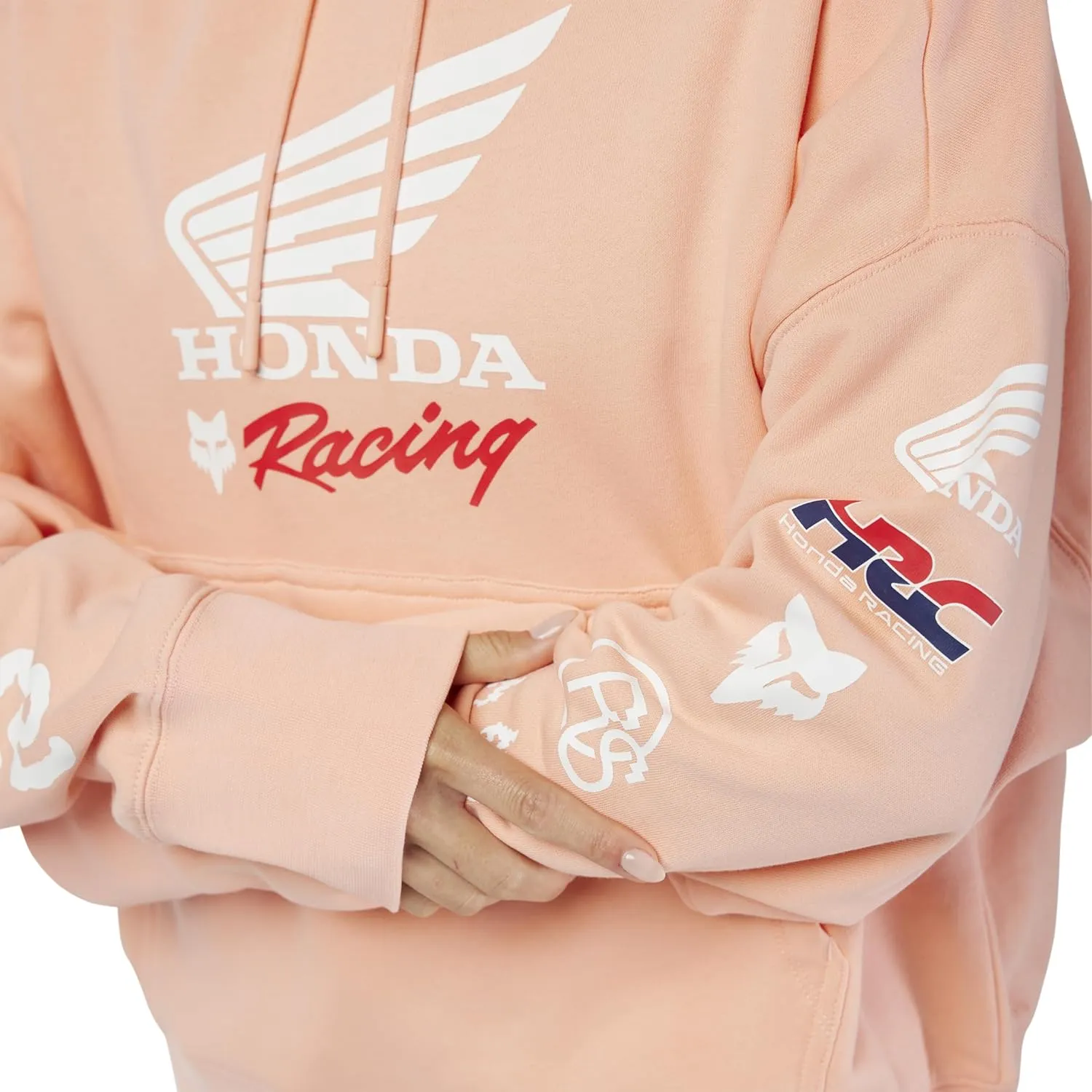 Fox Racing Women's Honda Oversized Fleece Pullover Hoodie