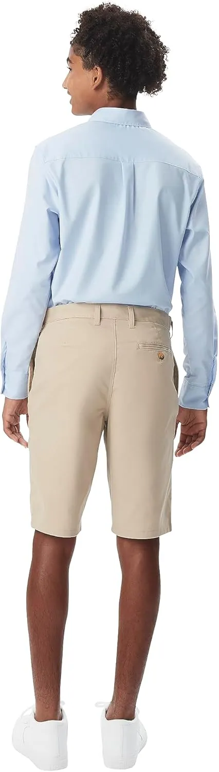 French Toast Boys' Young Mens Long Sleeve Oxford Shirt