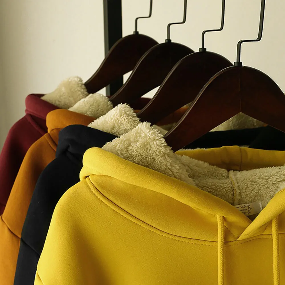 Half Face Skeleton Flower Crew Collar Fleece Sherpa Hoodie
