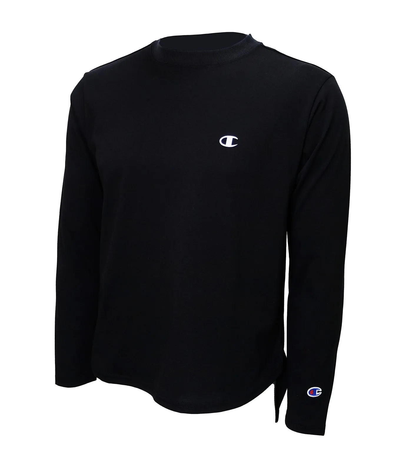 Japan Line Long-Sleeved T-Shirt Logo Print Black
