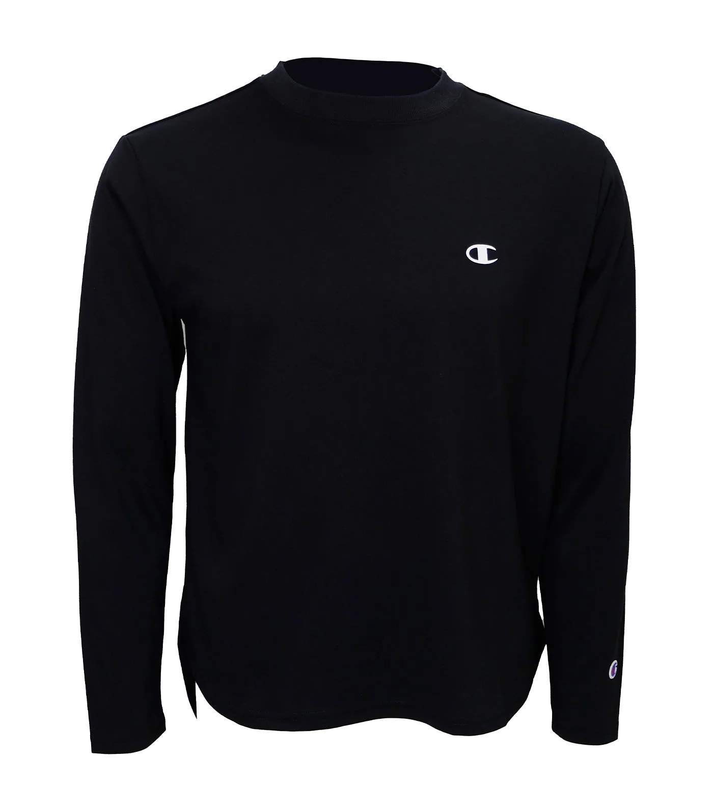 Japan Line Long-Sleeved T-Shirt Logo Print Black