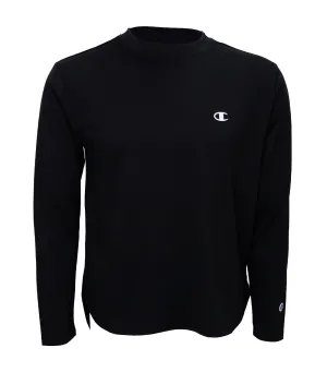 Japan Line Long-Sleeved T-Shirt Logo Print Black