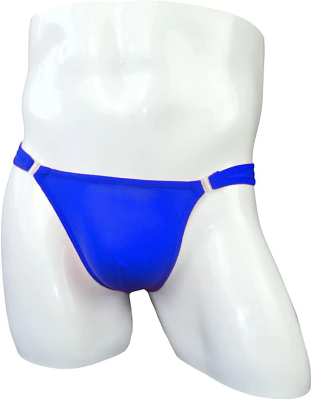 JEsilunmaMY Mens Ice Silk Bikini Briefs Low Waist Translucent Bulge Thong Underwear Breathable T-Back Sexy Panties Underpants