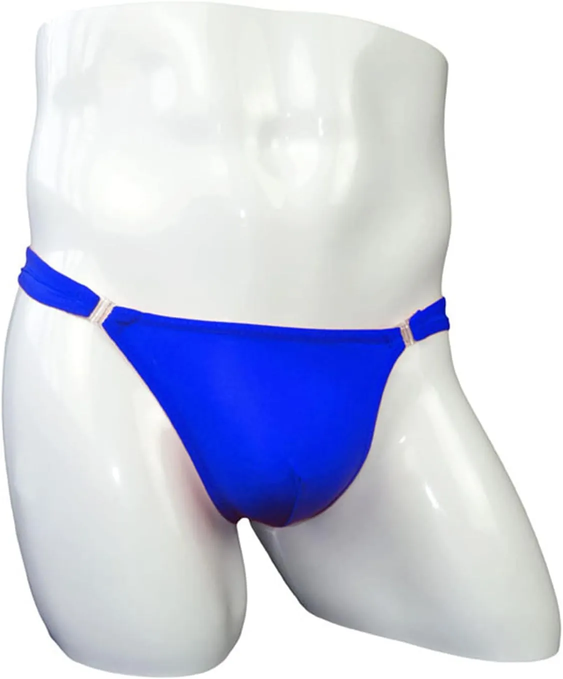 JEsilunmaMY Mens Ice Silk Bikini Briefs Low Waist Translucent Bulge Thong Underwear Breathable T-Back Sexy Panties Underpants