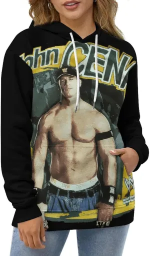 John Hip Hop Cena hoodies,Woman's fall fashion Top Long Sleeve shirts for women,Quick-Dry Sweat T Shirt,Pullover Hoodie Clothes 2XL Style