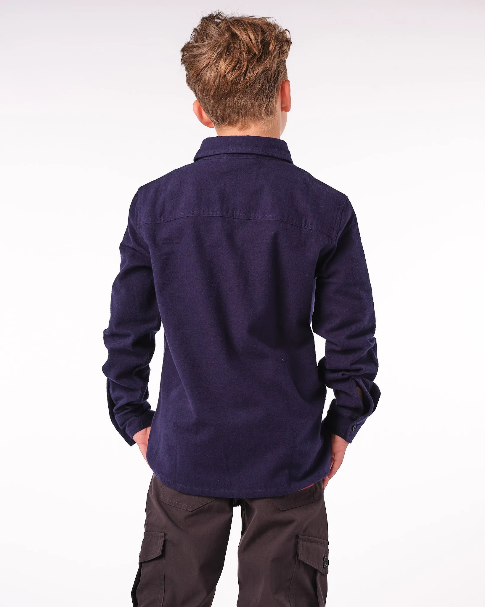 Kids Flannel Button Up - All Gender