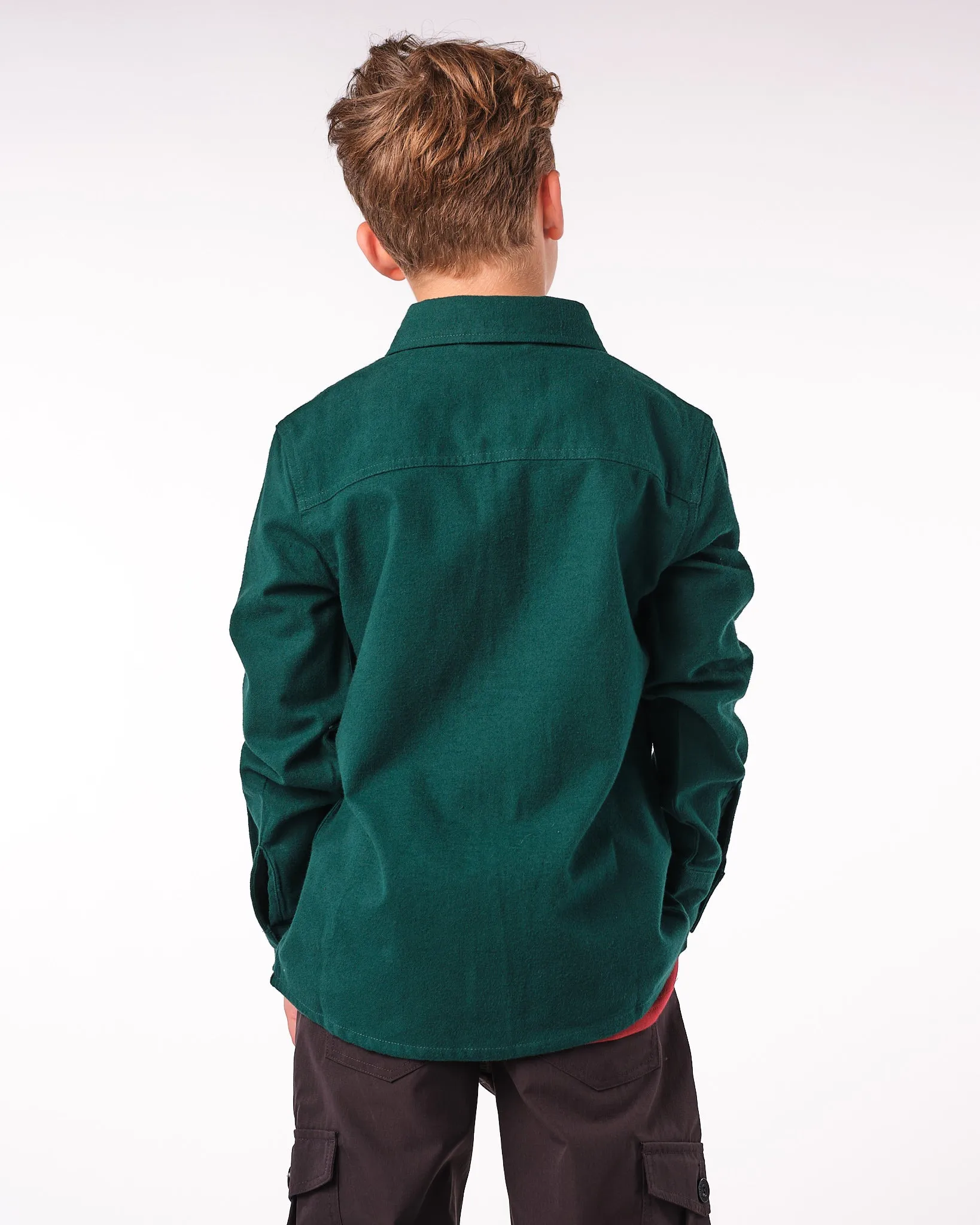 Kids Flannel Button Up - All Gender