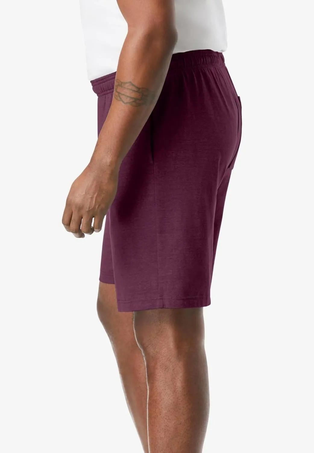 KingSize Men's Big & Tall Lightweight Jersey Shorts