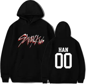 KPOP Stray Kids Hoodie Go Sweater Hyujin I.N Jisung Woojin Sweatshirt for Women Men