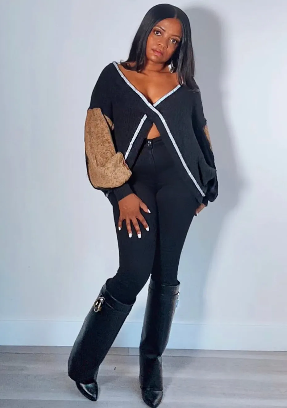 Kylie Reversible Sweatshirt