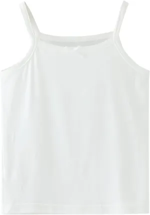 Little Girls Soft Camisole Undershirts Kids Comfort Breathable Tank Tops Girls' Undershirts Tanks Camisoles