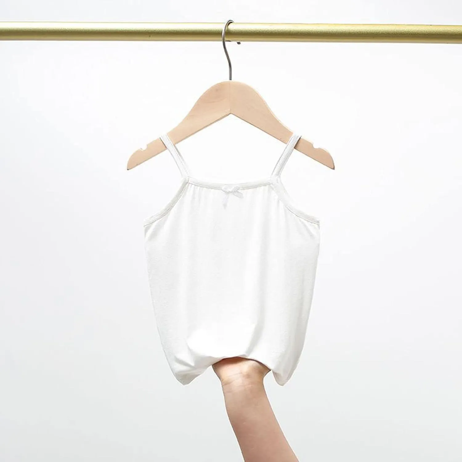 Little Girls Soft Camisole Undershirts Kids Comfort Breathable Tank Tops Girls' Undershirts Tanks Camisoles