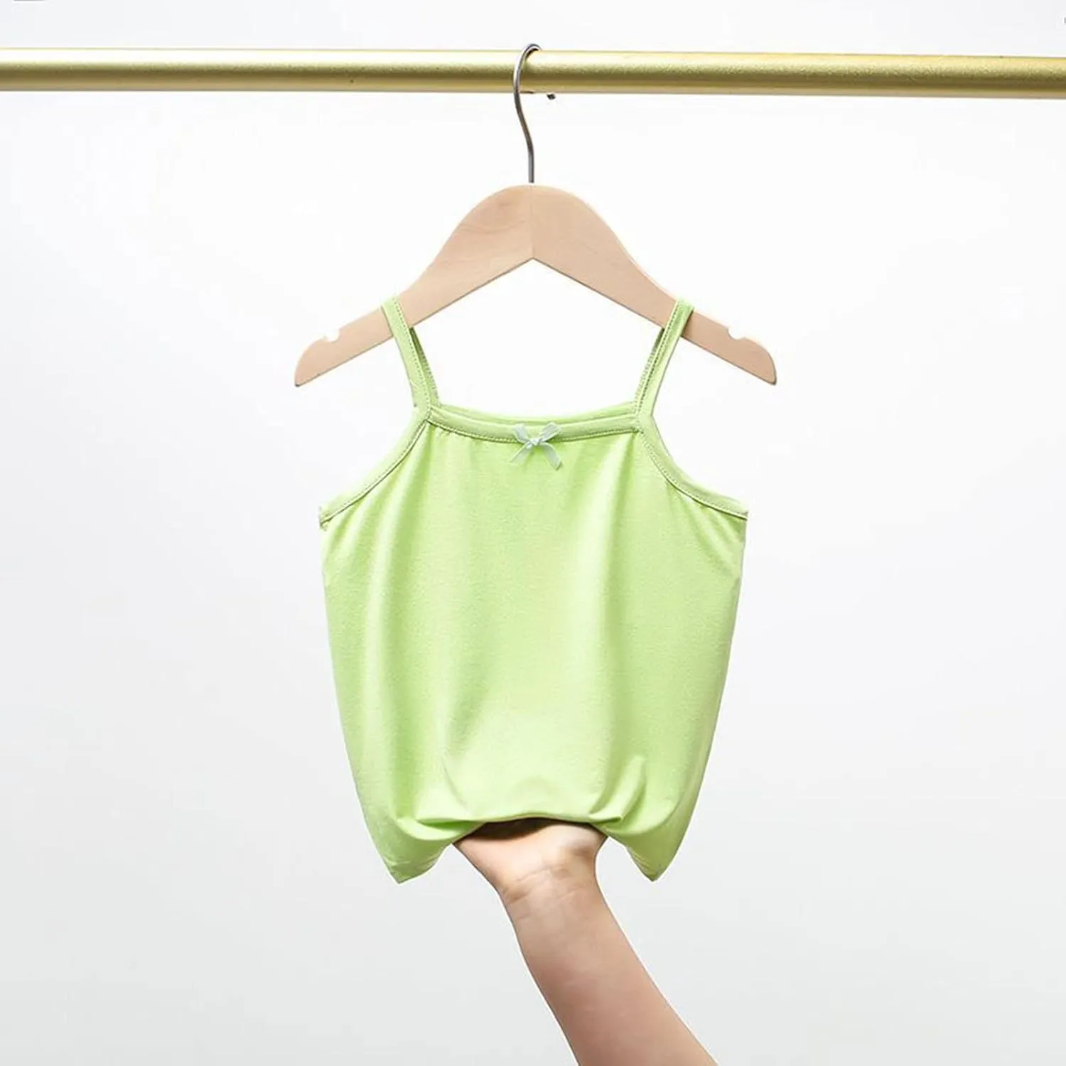 Little Girls Soft Camisole Undershirts Kids Comfort Breathable Tank Tops Girls' Undershirts Tanks Camisoles