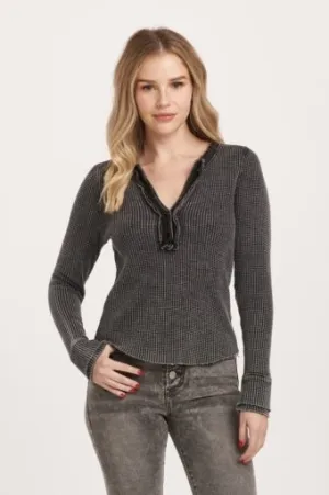 Luna Ribbed Henley
