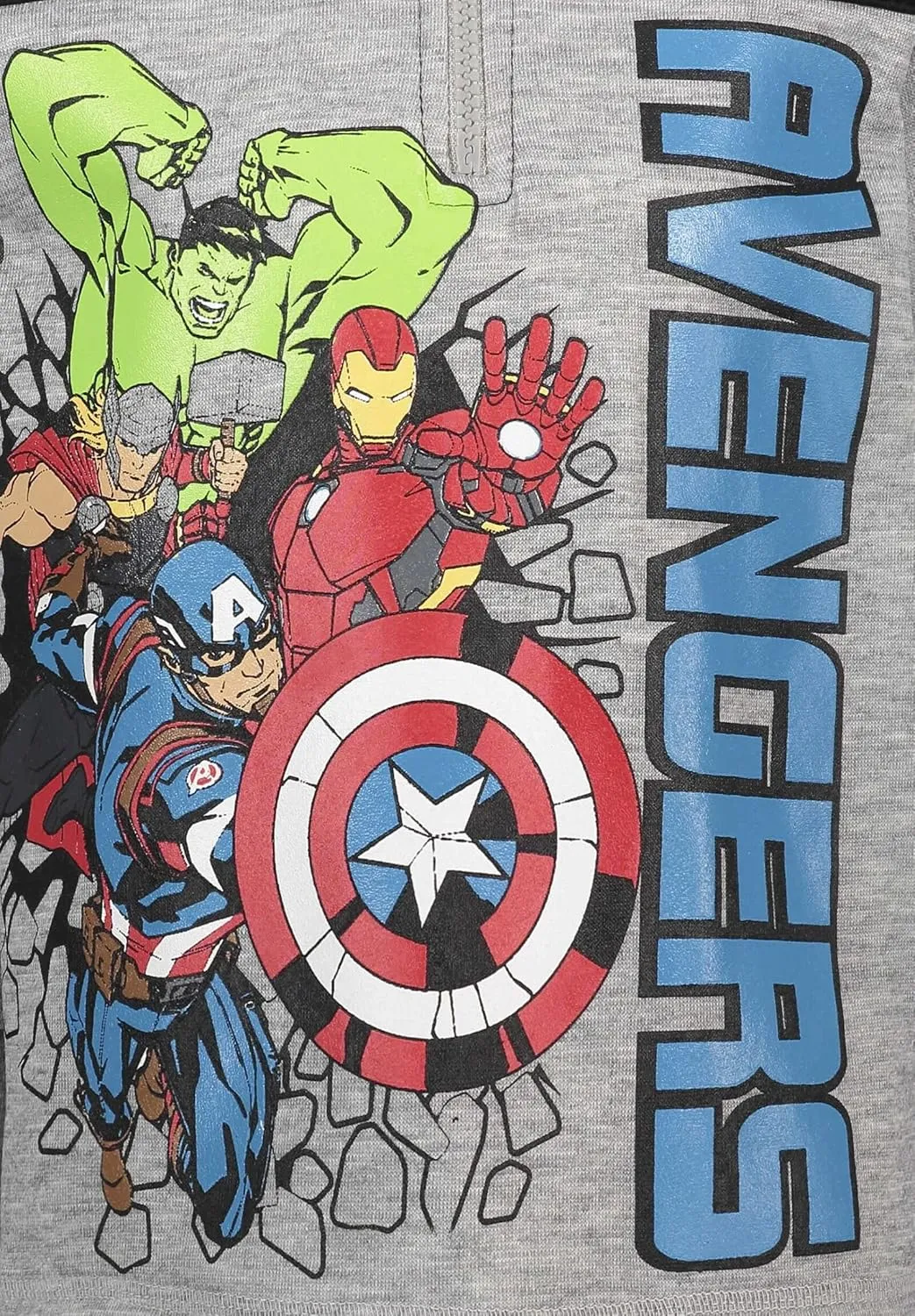 Marvel Half Zip Hoodie