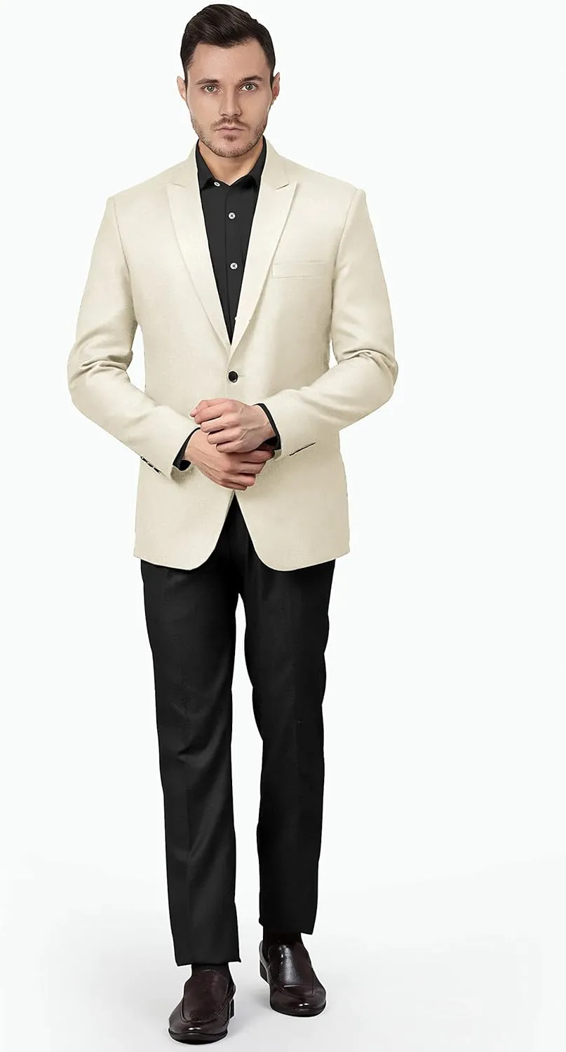 Men's Blazer 2 Button Long Sleeve Regular Fit Suit Sport Coat Jacket Business Casual Lightweight Sport Coat