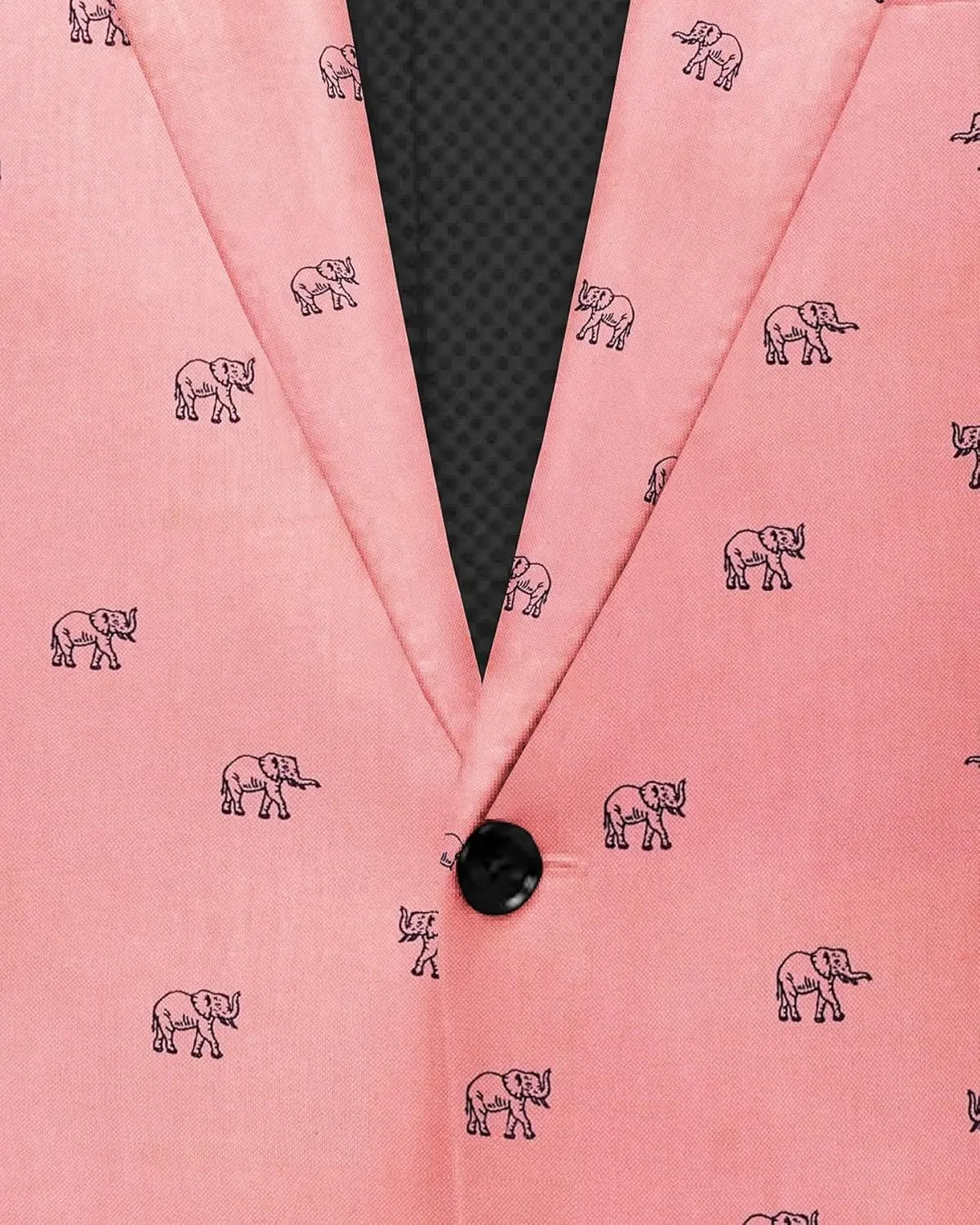 Men's Printed Blazer 2 Button Long Sleeve Regular Fit Suit Jacket Business Lightweight Casual Sport Coat