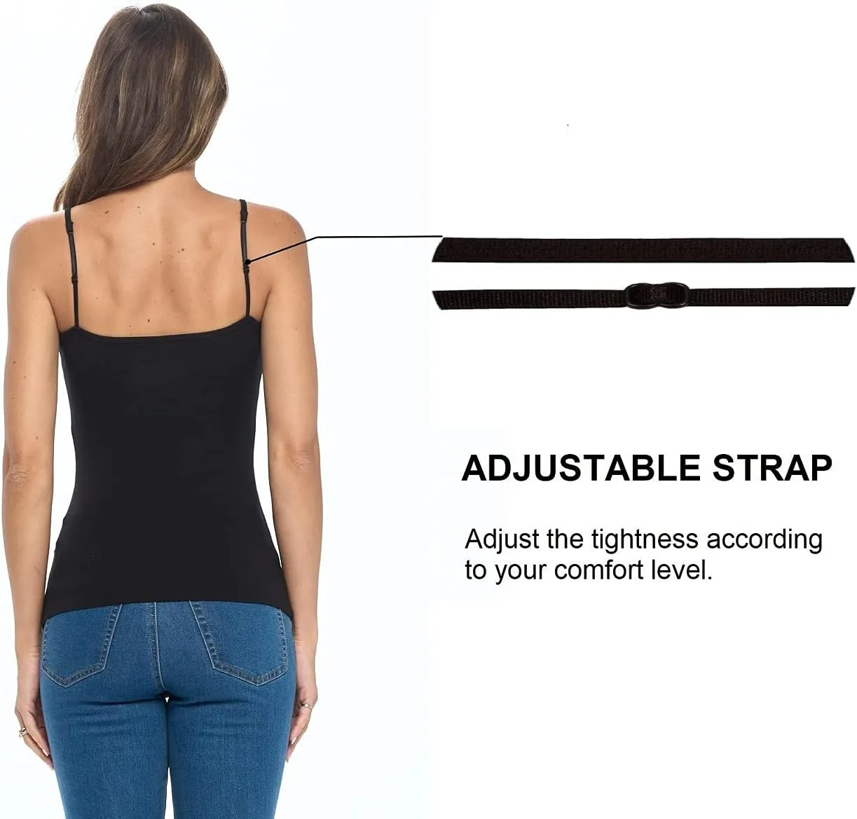 Natural Uniforms Women's Camisole Tank Top-Breathable Cotton Stretch Multi Pack of 3