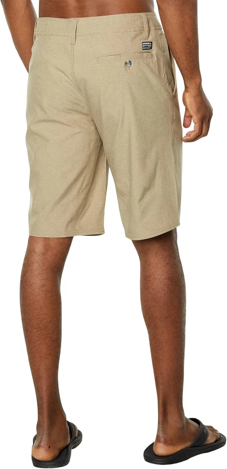 O'NEILL Men's 21 Inch Loaded 2.0 Hybrid Shorts - Water Resistant Mens Shorts with Quick Dry Stretch Fabric and Pockets
