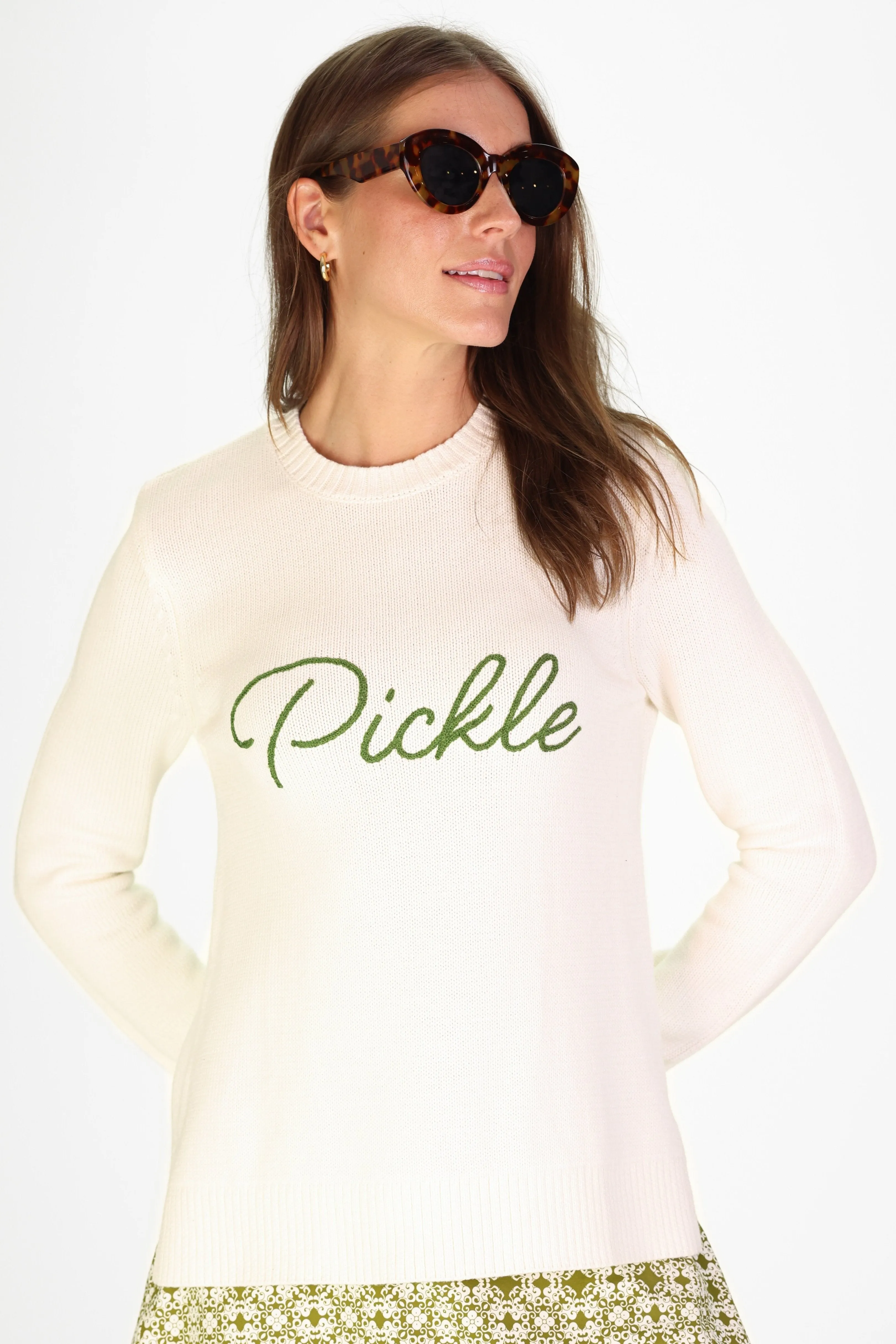 Pickle Heirloom Cotton Sweater