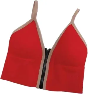Push Up Camisole Padded Bra Top Suspender Printed Newspaper Female Soft Sleeveless Tube