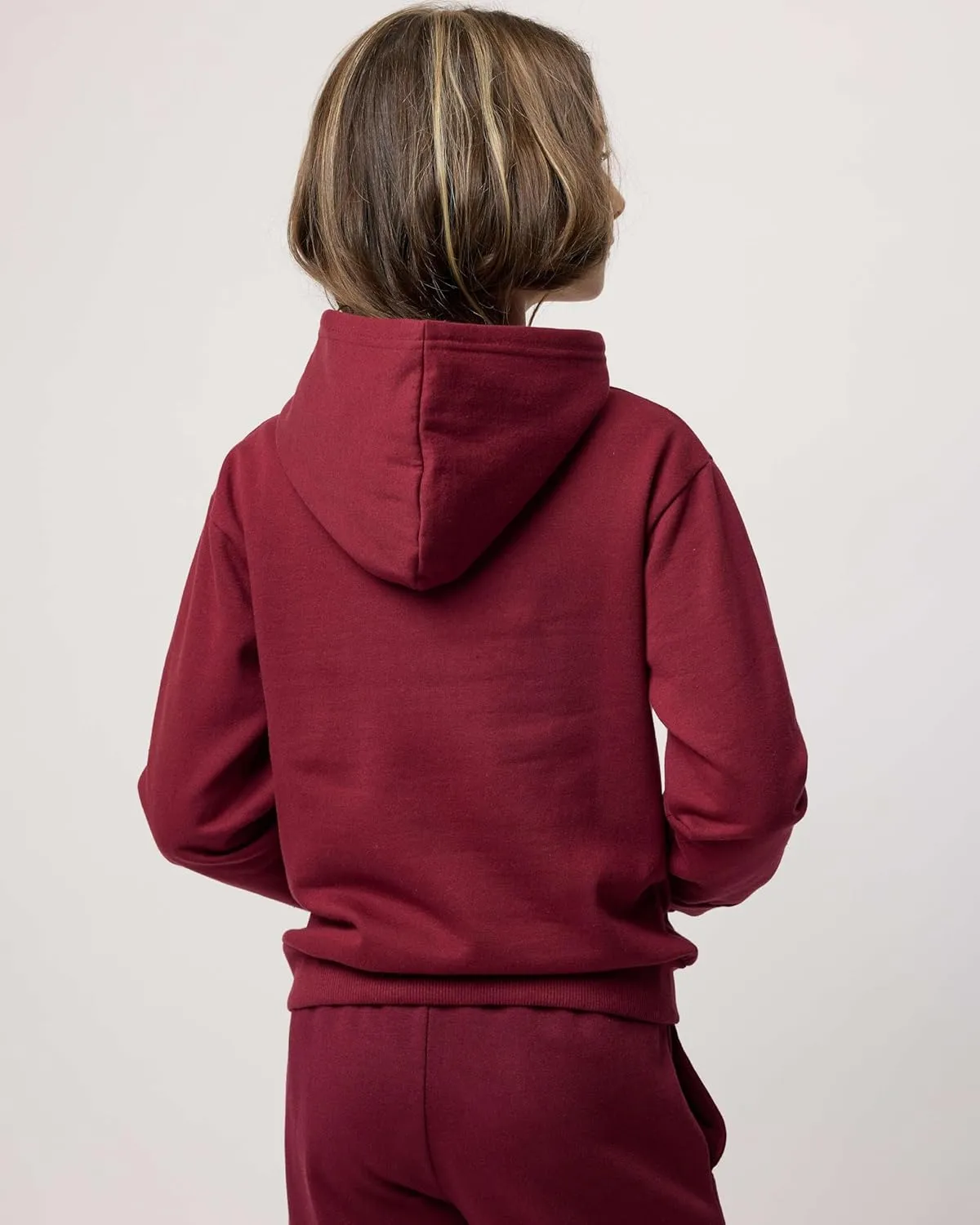Real Essentials 3 Pack: Girls' Soft Brushed Fleece Pullover Hoodie Sweatshirt With Kangaroo Pocket (Ages 7-16)
