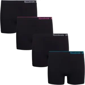 Reebok Girls' Boyshorts Underwear - 4 Pack Soft Seamless Long Leg Boy Shorts - Playground Shorts for Girls (6-16)