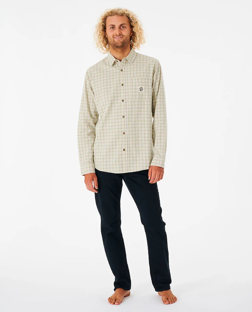 Salt Water Culture RaiLong Sleeve Flannel Shirt